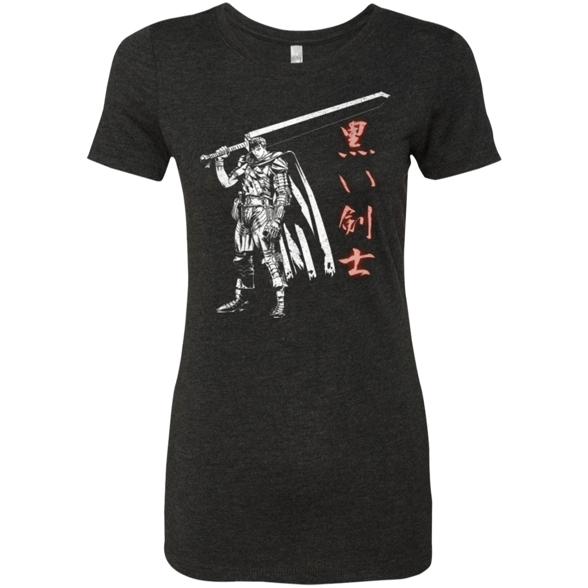 T-Shirts Vintage Black / Small The Black Swordsman Women's Triblend T-Shirt