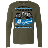 T-Shirts Military Green / Small THE BLAST FROM THE PAST Men's Premium Long Sleeve