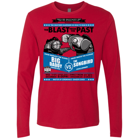 T-Shirts Red / Small THE BLAST FROM THE PAST Men's Premium Long Sleeve