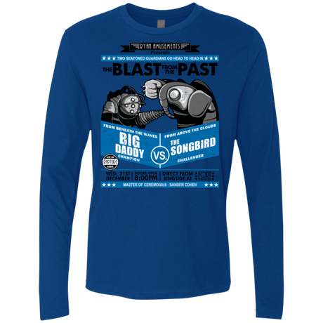 T-Shirts Royal / Small THE BLAST FROM THE PAST Men's Premium Long Sleeve