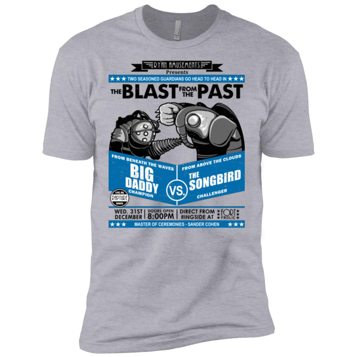 T-Shirts Heather Grey / X-Small THE BLAST FROM THE PAST Men's Premium T-Shirt