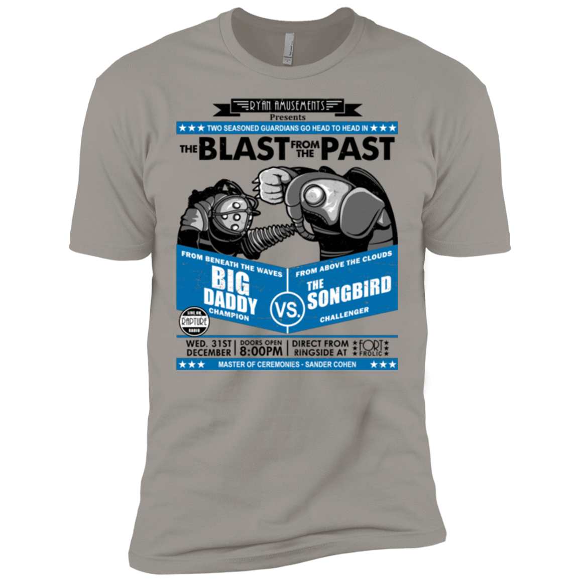T-Shirts Light Grey / X-Small THE BLAST FROM THE PAST Men's Premium T-Shirt