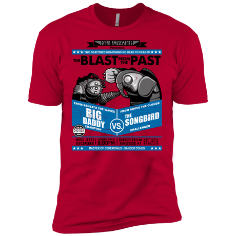 T-Shirts Red / X-Small THE BLAST FROM THE PAST Men's Premium T-Shirt