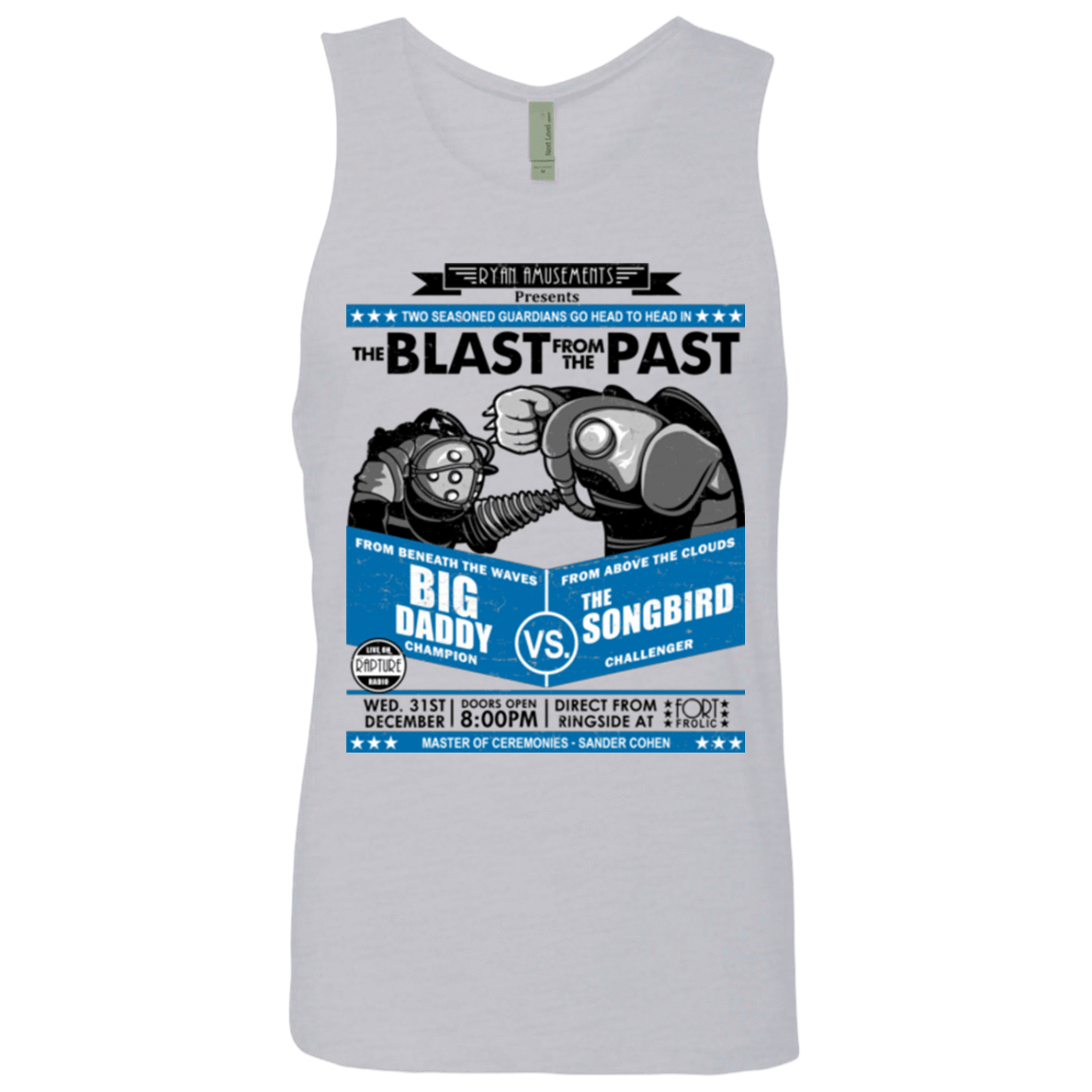 T-Shirts Heather Grey / Small THE BLAST FROM THE PAST Men's Premium Tank Top