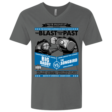 T-Shirts Heavy Metal / X-Small THE BLAST FROM THE PAST Men's Premium V-Neck