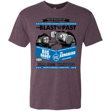 T-Shirts Vintage Purple / Small THE BLAST FROM THE PAST Men's Triblend T-Shirt