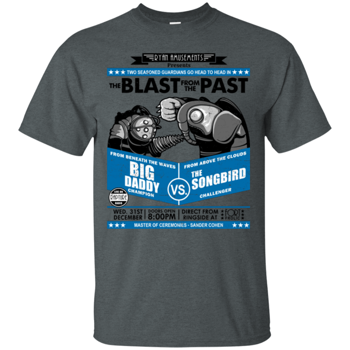 T-Shirts Dark Heather / Small THE BLAST FROM THE PAST T-Shirt