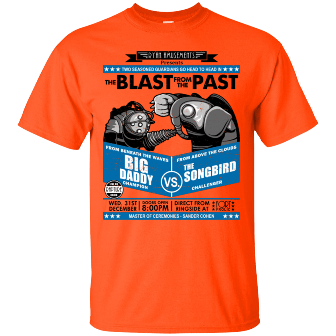 T-Shirts Orange / Small THE BLAST FROM THE PAST T-Shirt