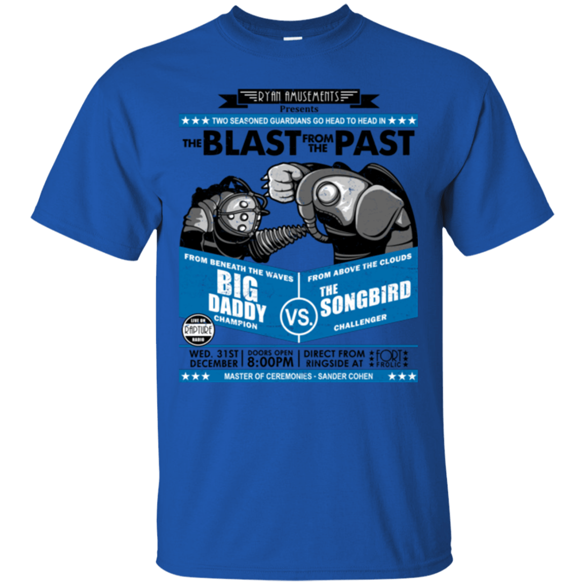 T-Shirts Royal / Small THE BLAST FROM THE PAST T-Shirt