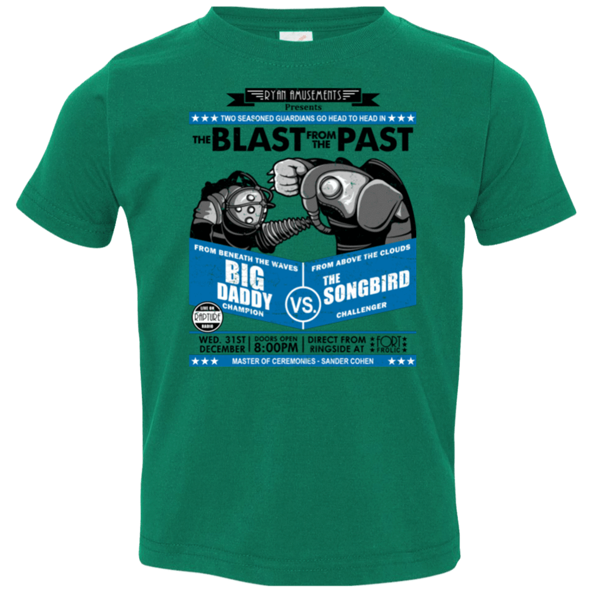 T-Shirts Kelly / 2T THE BLAST FROM THE PAST Toddler Premium T-Shirt