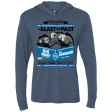 T-Shirts Indigo / X-Small THE BLAST FROM THE PAST Triblend Long Sleeve Hoodie Tee