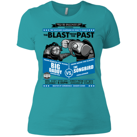 T-Shirts Tahiti Blue / X-Small THE BLAST FROM THE PAST Women's Premium T-Shirt