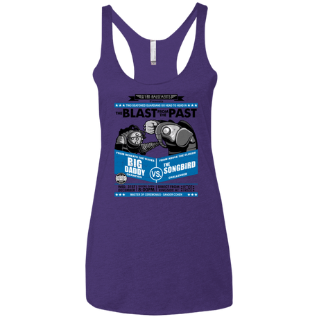 T-Shirts Purple / X-Small THE BLAST FROM THE PAST Women's Triblend Racerback Tank