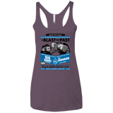 T-Shirts Vintage Purple / X-Small THE BLAST FROM THE PAST Women's Triblend Racerback Tank