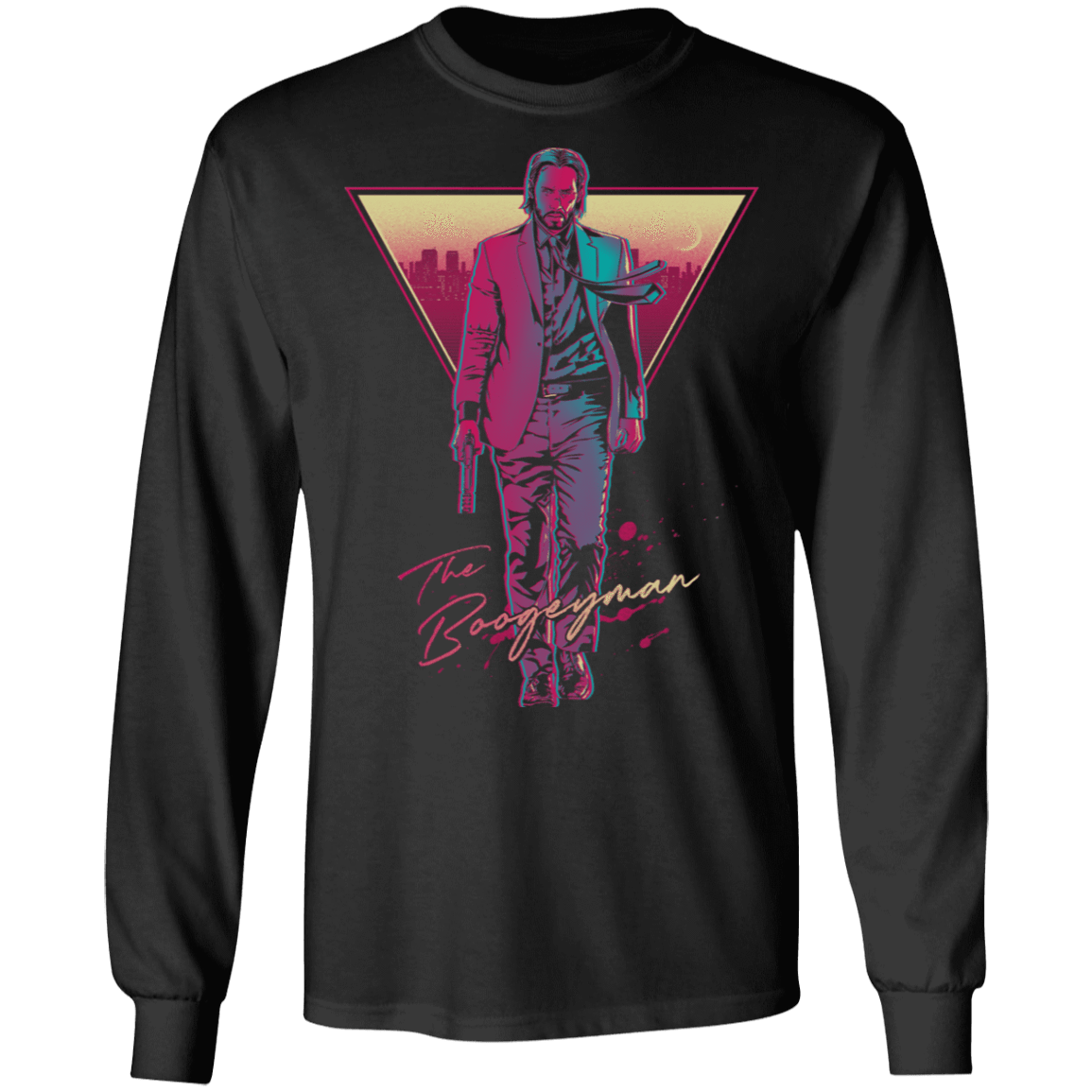 T-Shirts Black / S The Boogeyman Men's Long Sleeve T-Shirt