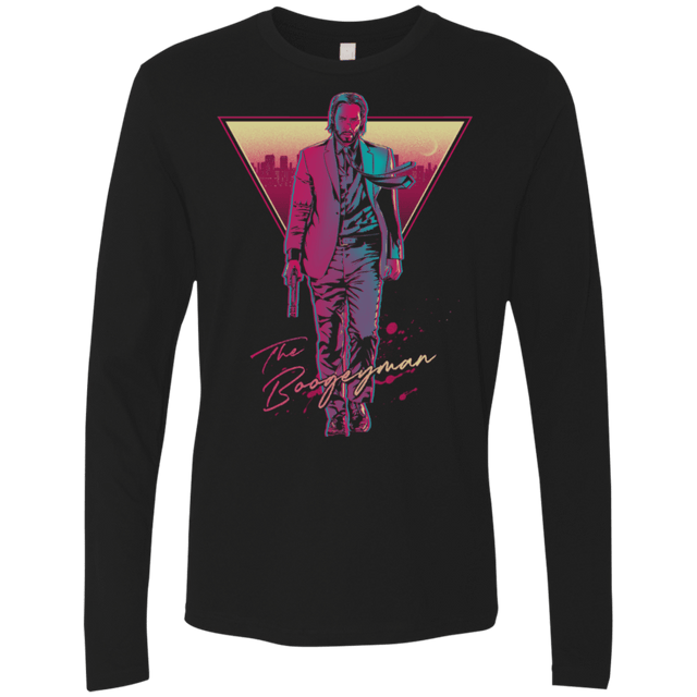 T-Shirts Black / S The Boogeyman Men's Premium Long Sleeve