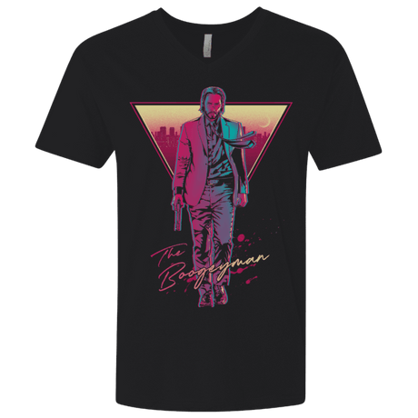 T-Shirts Black / X-Small The Boogeyman Men's Premium V-Neck