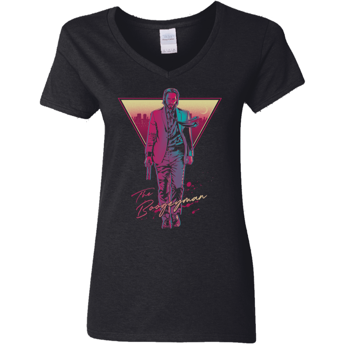 T-Shirts Black / S The Boogeyman Women's V-Neck T-Shirt