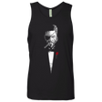 T-Shirts Black / Small The Boss father Men's Premium Tank Top