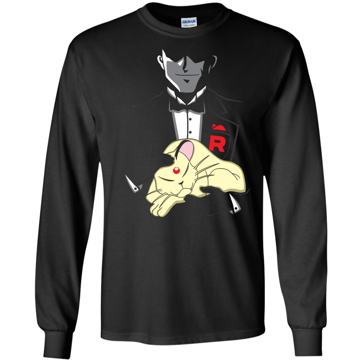 T-Shirts Black / S The Bossfather Men's Long Sleeve T-Shirt