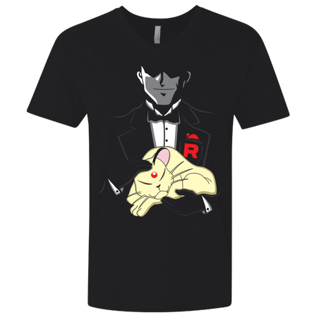 T-Shirts Black / X-Small The Bossfather Men's Premium V-Neck