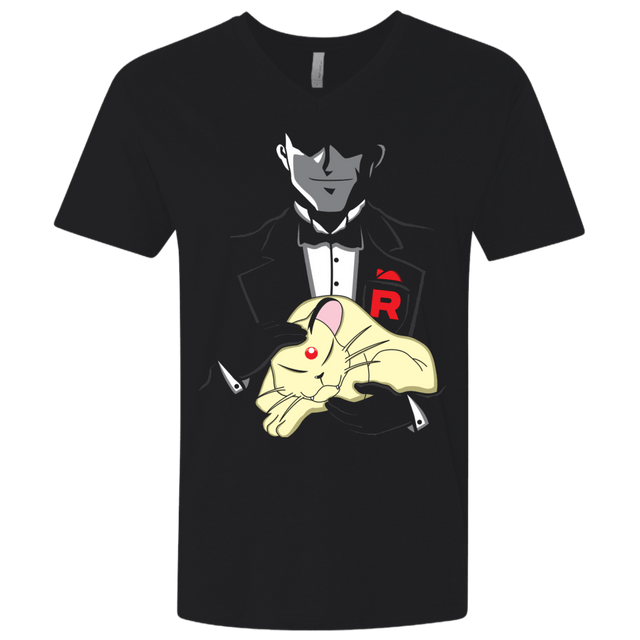 T-Shirts Black / X-Small The Bossfather Men's Premium V-Neck