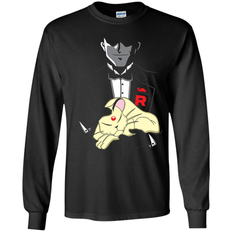T-Shirts Black / YS The Bossfather Youth Long Sleeve T-Shirt