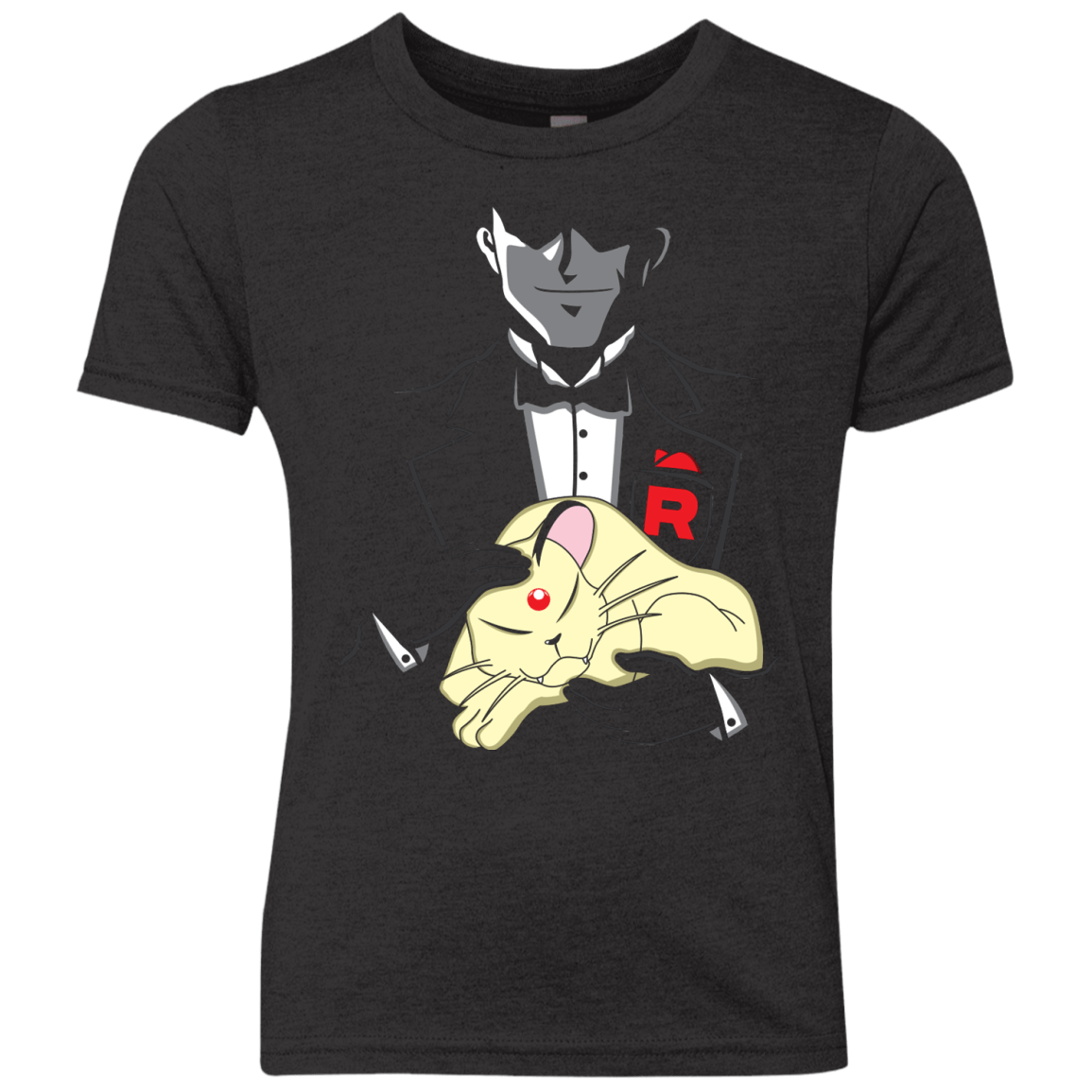 T-Shirts Vintage Black / YXS The Bossfather Youth Triblend T-Shirt