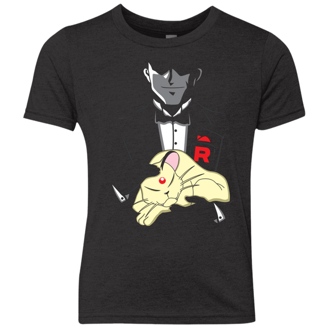 T-Shirts Vintage Black / YXS The Bossfather Youth Triblend T-Shirt