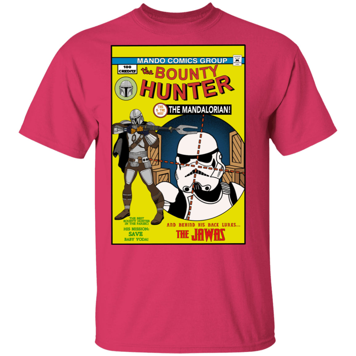 T-Shirts Heliconia / S The Bounty Hunter Comic T-Shirt