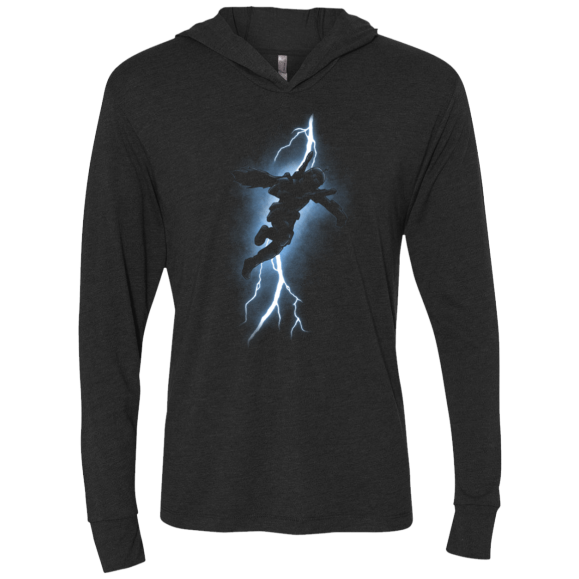 T-Shirts Vintage Black / X-Small The Bounty Hunter Returns Triblend Long Sleeve Hoodie Tee