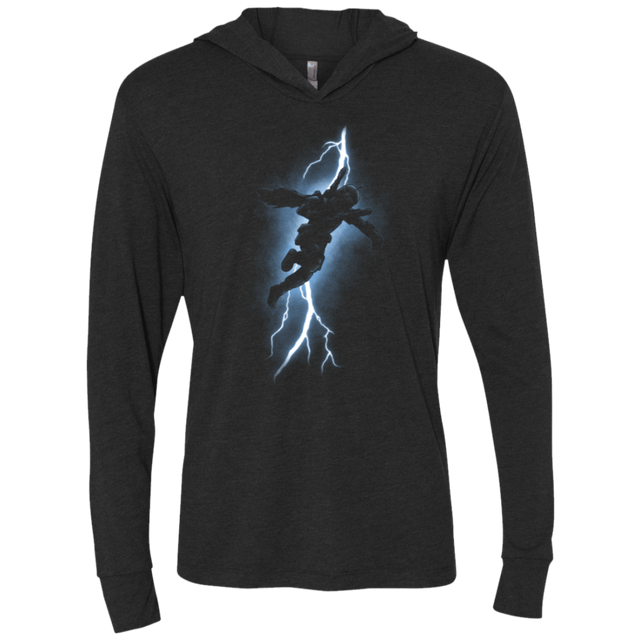 T-Shirts Vintage Black / X-Small The Bounty Hunter Returns Triblend Long Sleeve Hoodie Tee