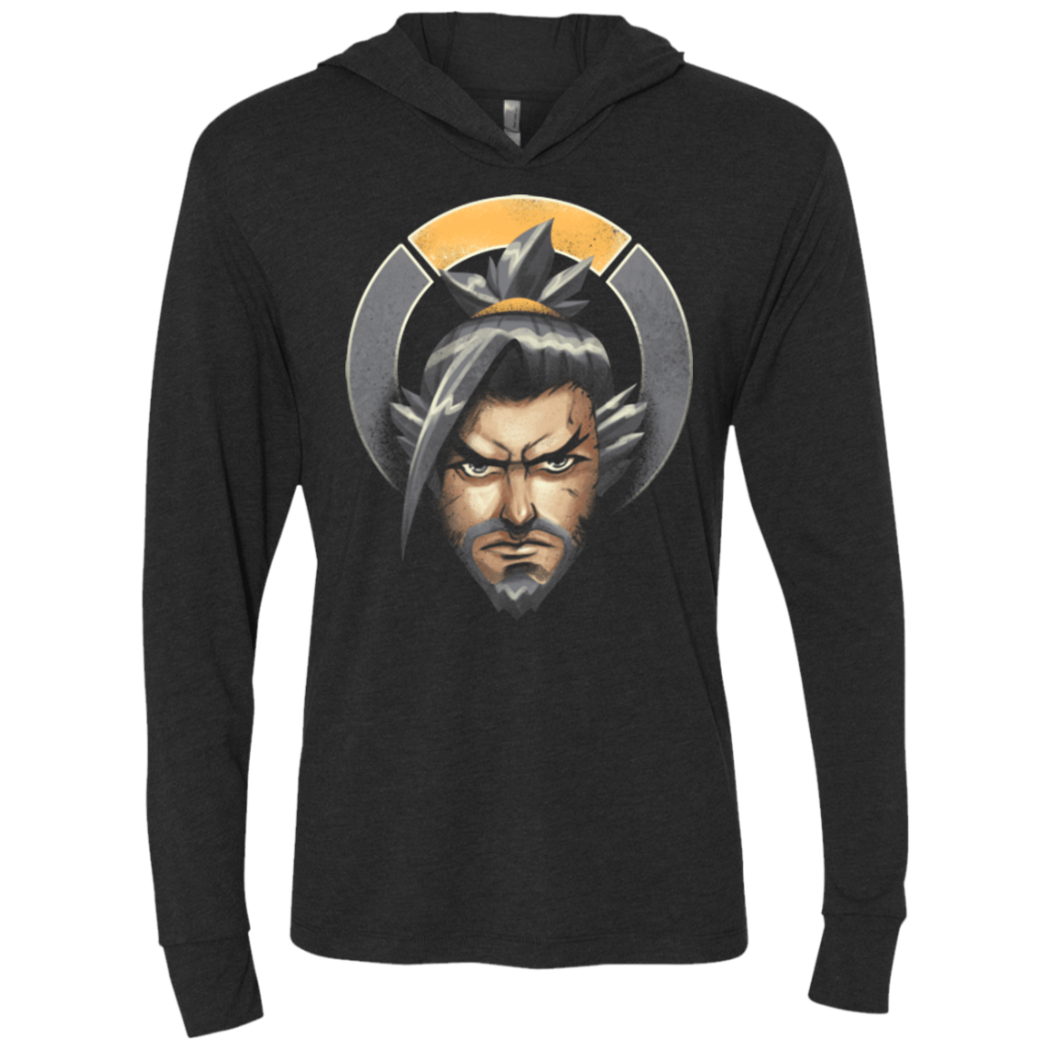 T-Shirts Vintage Black / X-Small The Bowman Assassin Triblend Long Sleeve Hoodie Tee