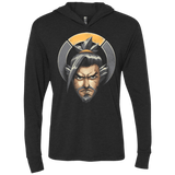 T-Shirts Vintage Black / X-Small The Bowman Assassin Triblend Long Sleeve Hoodie Tee