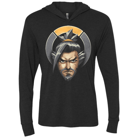 T-Shirts Vintage Black / X-Small The Bowman Assassin Triblend Long Sleeve Hoodie Tee