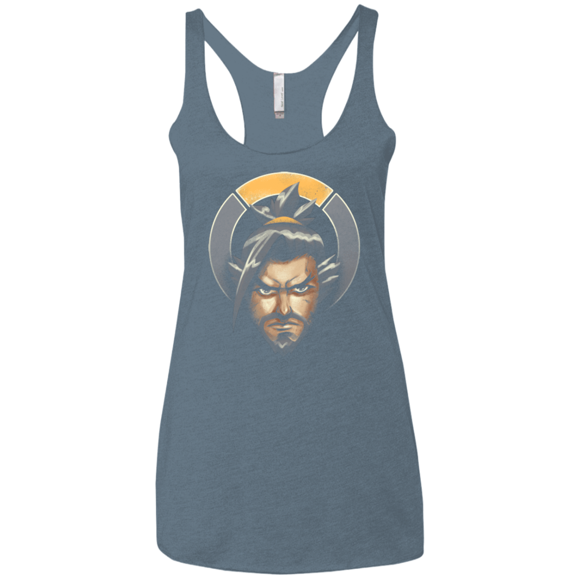 T-Shirts Indigo / X-Small The Bowman Assassin Women's Triblend Racerback Tank