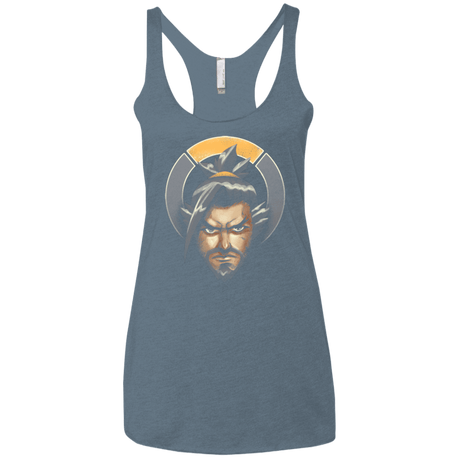 T-Shirts Indigo / X-Small The Bowman Assassin Women's Triblend Racerback Tank