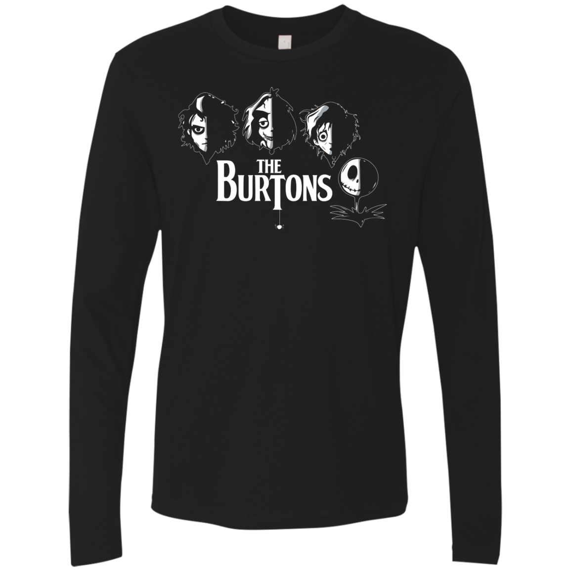 T-Shirts Black / Small The Burtons Men's Premium Long Sleeve