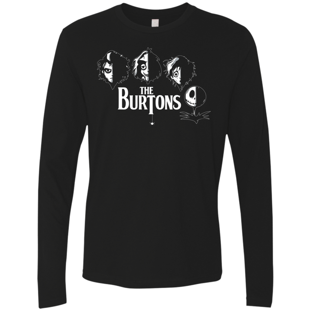 T-Shirts Black / Small The Burtons Men's Premium Long Sleeve