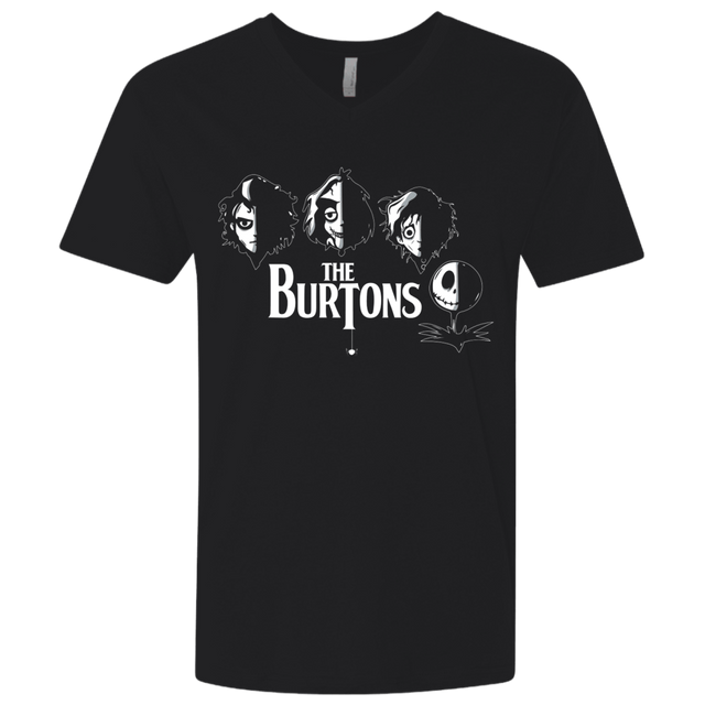 T-Shirts Black / X-Small The Burtons Men's Premium V-Neck