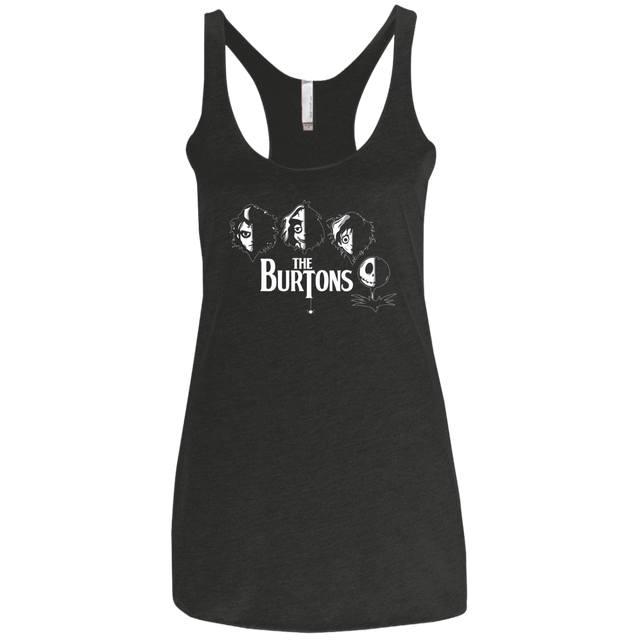 T-Shirts Vintage Black / X-Small The Burtons Women's Triblend Racerback Tank