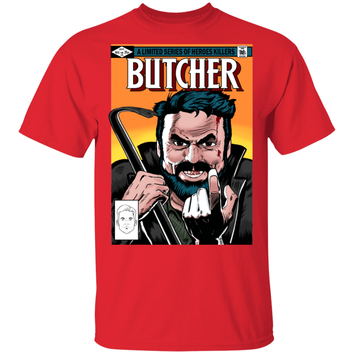 T-Shirts Red / S The Butcher T-Shirt