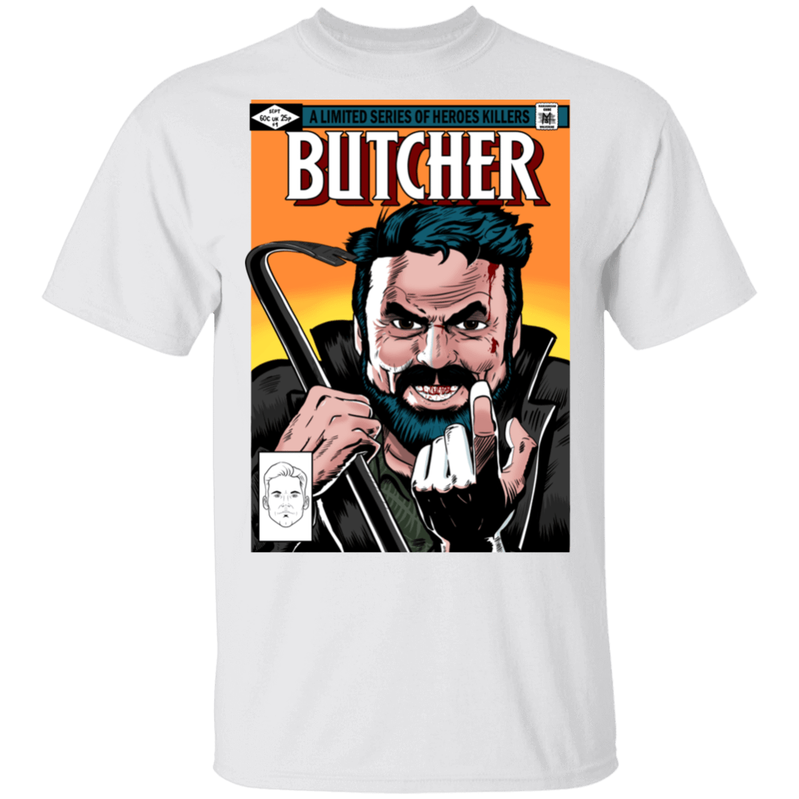 T-Shirts White / S The Butcher T-Shirt