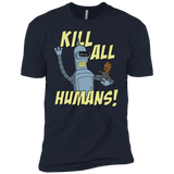 T-Shirts Midnight Navy / YXS The Button Friends Boys Premium T-Shirt