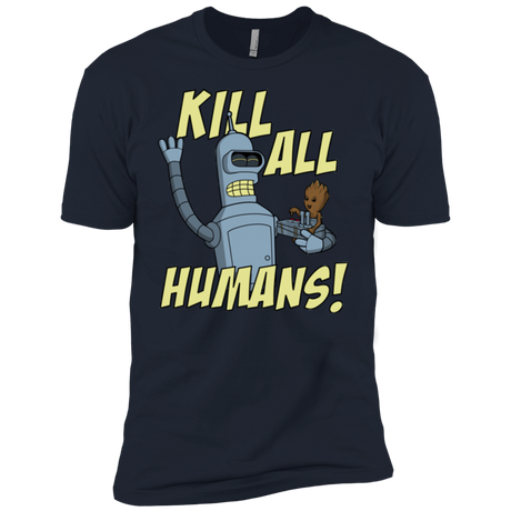 T-Shirts Midnight Navy / YXS The Button Friends Boys Premium T-Shirt