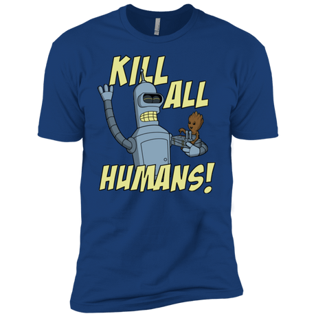 T-Shirts Royal / YXS The Button Friends Boys Premium T-Shirt