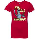 T-Shirts Red / YXS The Button Friends Girls Premium T-Shirt