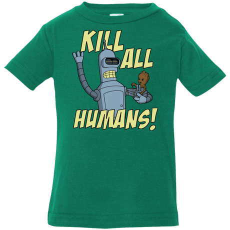 T-Shirts Kelly / 6 Months The Button Friends Infant PremiumT-Shirt