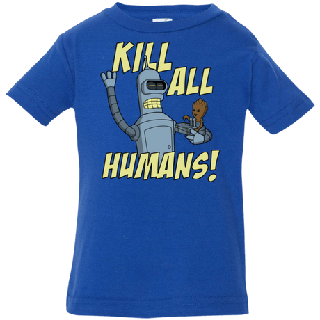 T-Shirts Royal / 6 Months The Button Friends Infant PremiumT-Shirt