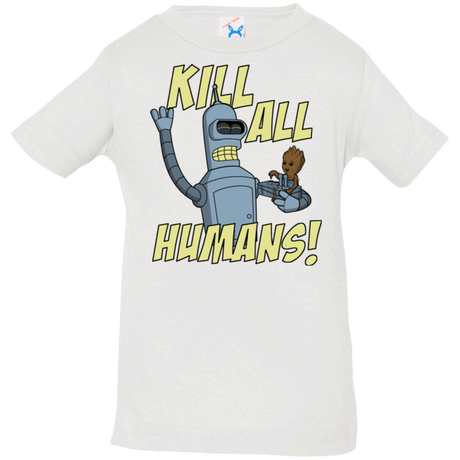 T-Shirts White / 6 Months The Button Friends Infant PremiumT-Shirt